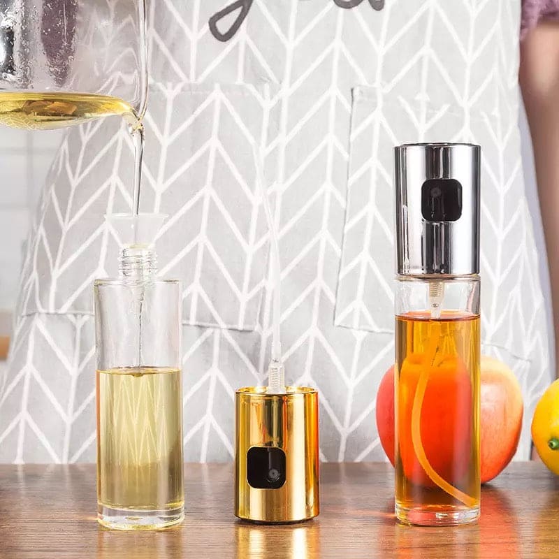 Kitchen Glass Olive Oil Sprayer, Transparent Oil Pump, Atomized Spray Tank Oiler, Olive Oil Graduated Dispenser, Food-Grade Glass Oil Spray Mister Bottle Kitchen Glass Olive Oil Sprayer, Transparent Oil Pump, Atomized Spray Tank Oiler, Olive Oil Graduated Dispenser, Food-Grade Glass Oil Spray Mister Bottle